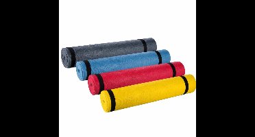Umbro Yoga en Fitness Mat Met Draagband - Anti-slip Oppervlak voor Stevige Grip - Lichtgewicht Materiaal, Slechts 780 Gram - Ideaal Formaat voor Yoga en Pilates - Afmeting 173x61 cm - Kleur Blauw
