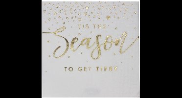 Kerst Traditioneel - Servetten Tis The Season (16 stuks)