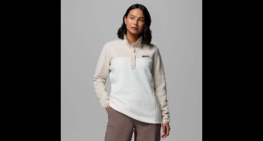 Columbia Benton Springs™ Ii Snap Fleece Met Halve Rits Beige,Wit XL Vrouw