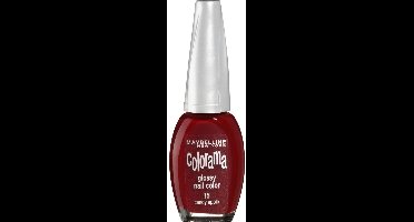 Maybelline New York Mini Colorama Nagellak - 15 Candy Apple - 7ml - Glanzend Rood