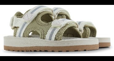 Shoesme Groene Lichtgewicht Sandaal - Sandalen Kind - Jongens - Green Beige - Spandex - Maat 26