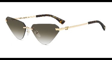 Dsquared2 D2 0108/S Gold green 63/14/145 WOMAN Zonnebrillen