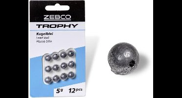 Zebco Trophy Lead Ball - Maat : 10g (8 pcs)