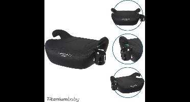 Titaniumbaby SMART Ivar Zitverhoger - i-size compatible - vanaf 125 cm - incl cupholder
