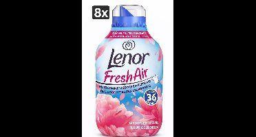 (8x) Lenor - Wasverzachter - Fresh Air - Fleurige Bloesem - 36 Wasbeurten