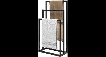 DailySupplies® Handdoekrek Badkamer - Handdoekhouder - Zwart