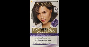 L'Oréal Paris Excellence Cool Crème Ultra As Lichtbruin 5.11 - Permanente Haarkleuring