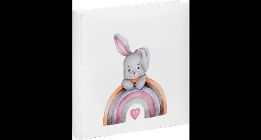 Walther FA-311 Baby album - Bunny Malin - Formaat 26 x 25 cm - voor 100 foto's 10 x 15 cm - Wit