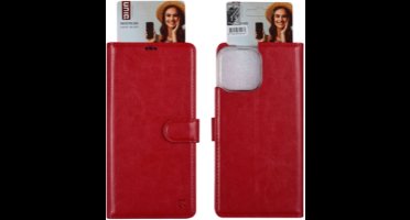 Top bookcase voor iPhone 13 pro max rood.