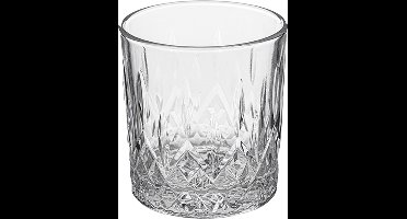 Secret de Gourmet drinkglazen - Paris - set 4x stuks - 240 ml - glas - luxe uitstraling
