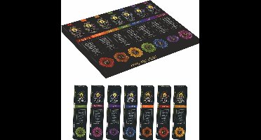 Goloka wierook - 7 Chakra wierook - 7 pakjes in cadeauverpakking