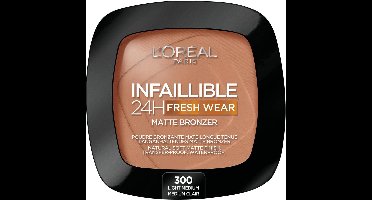 L'Oréal Infallible 24H Fresh Wear Matte Bronzer - 300 Light Medium