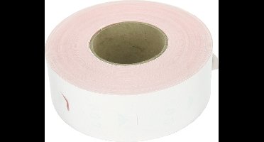 Rol - volgnummerrol - papier - roze - 5 stuks