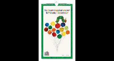 Bekking & Blitz – Verjaardagskalender – Kunstkalender – Rupsje Nooitgenoeg - The very hungry caterpillar - Eric Carle