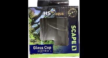 HS Aqua Glazen Voederkuip S