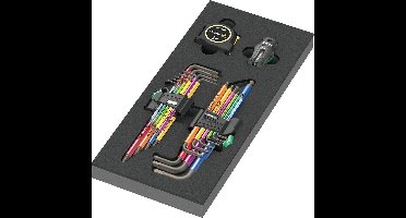 Wera 9740 Inbus, Torx Haakse schroevendraaierset 18-delig