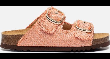 Scholl Noelle Sandalen oranje Textiel - Dames - Maat 37