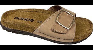 Rohde 5875 14 Naturel-slipper-lederen slipper rohde