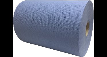 Euro Products | Industriepapier | Verlijmd 3- laags | Blauw | 2 x 190 meter