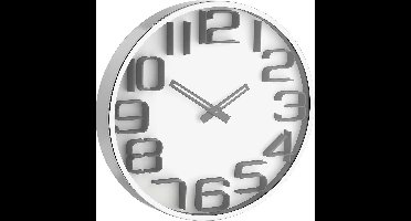 TFA 60.3016.02 wandklok met 3d-cijfers