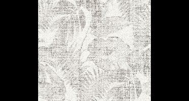 TROPISCHE BLADEREN BEHANG | Botanisch - beige bruin creme - A.S. Création New Walls "Livingwalls"