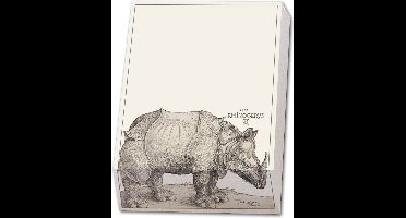 Bekking & Blitz - Memoblok - Memo blocnote - Notitieblok - Kunst – Uniek design - Rhinozerus - Albrecht Dürer - Kunsthalle Bremen