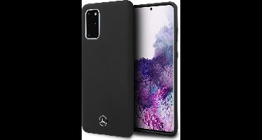 Zwart hoesje van Mercedes-Benz Samsung Galaxy S20 Plus - Backcover - MEHCS67SILSB