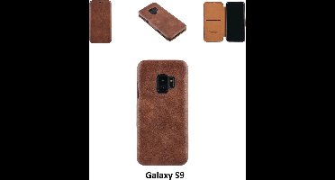 UNIQ Accessory Bruin hoesje Galaxy S9 - Luxe Book Case (G960)