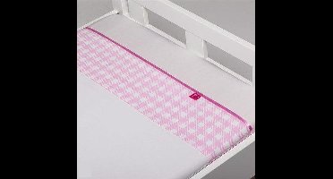 Abby laken Pink - Ledikant (100x150 cm)