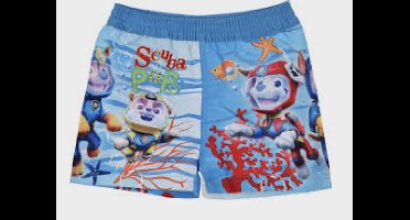 Paw Patrol zwembroek Scuba Pups - blauw - maat 98 / 3 jaar