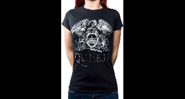 Queen Dames Tshirt -XL- Logo Zwart