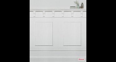 Komar Pure | pure wall | witte muur | fotobehang op vlies 200x250cm