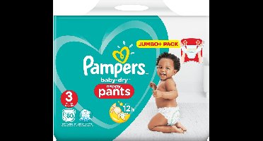 Pampers Baby Dry Luierbroekjes Maat 3 (6-11 kg) 80 Stuks