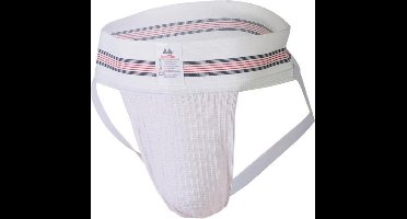 MM Sports The Original No. 10 Swimmer/Jogger Jockstrap 3 inch White - MAAT M - Heren Ondergoed - Jockstrap voor Man - Mannen Jock