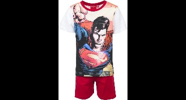 DC Superman - shortama - Rood - Maat 104 - 4 jaar