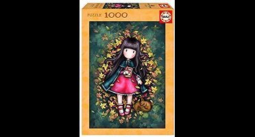 Educa puzzel - Santoro London Gorjuss - Autumn Leaves - 1000 stukjes