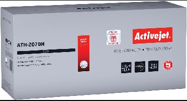 ActiveJet ATH-2070N toner voor HP-printer; HP 117A 2070A vervanging; Opperste; 1000 pagina's; zwart.