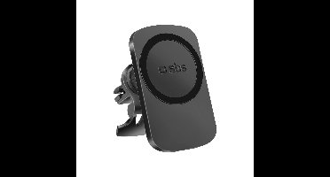 SBS MagSafe Ventilatierooster Telefoonhouder Auto met Magneet - Zwart