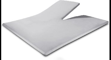Sleeptime Splittopper Jersey Hoeslaken - 160X200 - Grijs