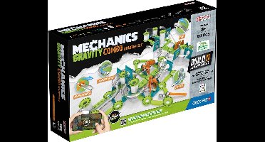 Geomag Mechanics Recycled Combo Startset - Bewegend Magnetisch Constructiespeelgoed - 153-delig - Vanaf 8 jaar
