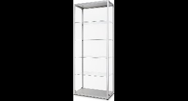 Glazen Vitrinekast 80 X 40 X 200 cm - Syna VR2-24-800 - Horeca & Professioneel
