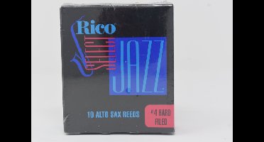 Rico Jazz Filed Altsaxofoon rieten sterkte 4 Hard, 10 stuks