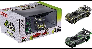 Carrera Speelgoedvoertuig - Pull and Speed - Hyper Sportautos - Pull Back Auto - Terugtrekauto - 1:43 - 2 Stuks