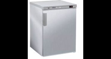 Hendi Arktic Koelkast Budget Line - RVS Behuizing - 2 Schappen + Bodemplank - +2°C/+8°C - 230V/124W - 598x623x838mm - Horeca Koelkast