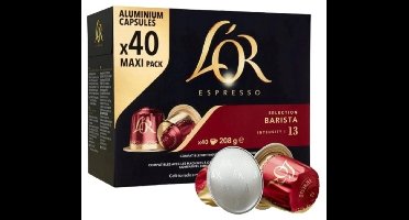 L'OR Espresso Barista Nespresso Koffiecups - 13 Intensiteit - 40 capsules