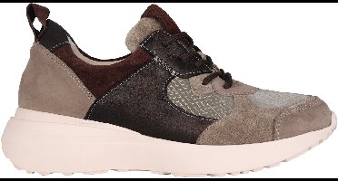 Waldläufer G-Jessy - dames sneaker - Bruin - maat 37 (EU) 4 (UK)