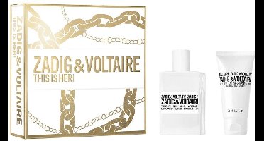 Zadig & Voltaire - This is Her! Eau de Parfum Giftset - 50ml+50ml