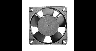 EXTREME PC fan 230V AC - 110x110x25mm - 79.9 m³/h - 32 dB - 2-Draads Zonder connector - Schuifventilator