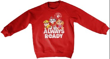 Paw Patrol Always Ready Kids-sweatshirt voor kinderen NIC-31-PP002-DTF533