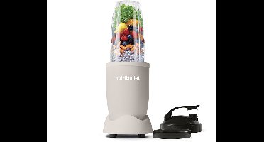 Nutribullet Exclusive Blender - 900 Watt - Smoothie Maker - 700 ml Drinkbeker BPA & BPS-vrij – Incl. Accessoires - To Go Deksel - Linen Beige